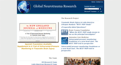 Desktop Screenshot of globalneurotrauma.org